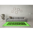 thumbnail image 3 of Ahgly Company Indoor Rectangle Oriental Green Traditional Area Rugs, 8' x 10', 3 of 4