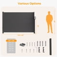 thumbnail image 6 of HOMEDEMO Retractable Side Awning, 6 of 6