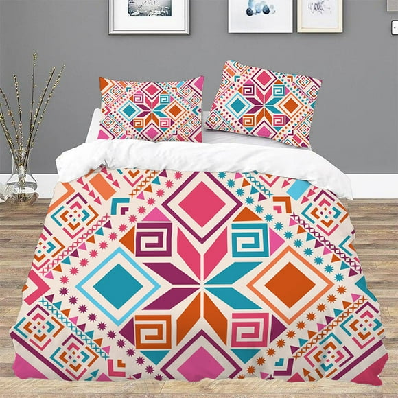 Aztec Twin Size Bedding Set Duvet Cover Set Bed Linen Sets Comforter Queen Double Sheets Home Textile GardenBed Sheets