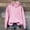 Pink, variant on Itsame Hoodie Pullover Womens Lightweight Hood Sweatshirts Crew Neck Solid Color Sportswear Black Size XL