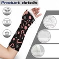 thumbnail image 7 of COEQINE Christmas Candy Snowflakes Arm Cast Cover Arm Cast Sleeve with Thumb Cover Easy to Put on Short Arm Cast Cover Bandage Protector Christmas Gifts for Kids Girls Small, 7 of 7
