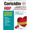 Coricidin HBP, Cold & Flu Relief Tablets, High Blood Pressure, 10 Count