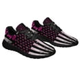 thumbnail image 6 of Breast Cancer Awareness Shoes Sneakers for Women Men Black Size 13, 6 of 7