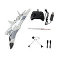thumbnail image 2 of Avión RC de juguete, avión RC eléctrico recargable, planeador, modelo de juguete de para niños, adultos, niños, niñas, principiantes, fácil, 2 of 10