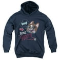 thumbnail image 1 of Littlest Pet Shop Bone Appetit Youth Pullover Hoodie Sweatshirt Navy, 1 of 1