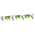thumbnail image 1 of Soporte de acero inoxidable para escobas, estante de pared para escobas, organizador de trapeadores, clip para baño, 1 of 5