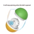 thumbnail image 4 of Mistaha Interactive Pet Toy Ball with Remote Control, Automatic LED Rolling Ball, Yellow-Green, Waterproof, Crazy & Normal Mode, 500mAh Battery, IP54, 7 Days Standby, 4 Hours Working Time, for Dogs, 4 of 6