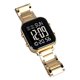 thumbnail image 1 of Reloj Digital De Acero Inoxidable, Reloj Digital Casual 2259 Golden Shell Negro Para Correr, 1 of 7