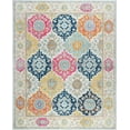 thumbnail image 3 of Transitional 5x8 Area Rug (5'3'' x 7'3'') Border Multi-Color Living Room Easy to Clean, 3 of 12