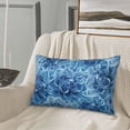 thumbnail image 5 of Sikiie Vintage Floral Print Plush Pillow Cover, Wrinkle-proof and Stain-resistant Pillow Protector without Pillow Core, Home Decoration-16"x24", 5 of 6