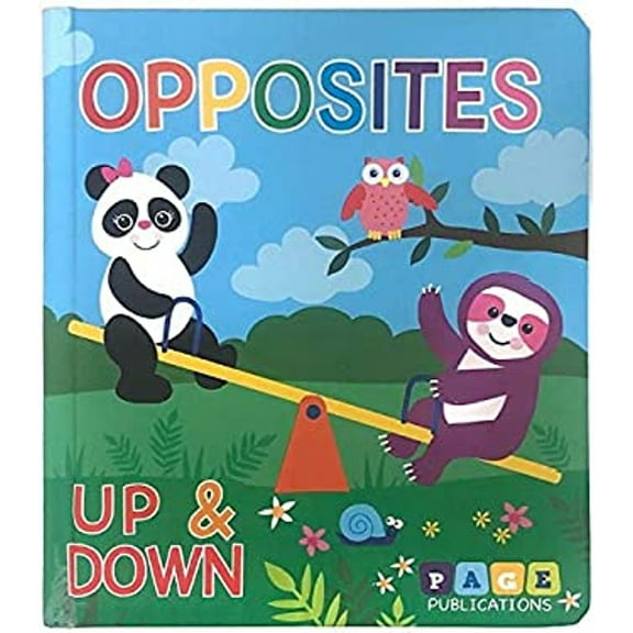Pre-Owned Opposites Up & Down - Kids Books - Childrens Books - Toddler Books by Page Publications (Board book) 1951086570 9781951086572