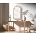 thumbnail image 6 of Elegant Decor Arch Cornhusk Mirror 30x42 in Linen White, 6 of 7