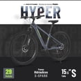 thumbnail image 2 of ROCATOMIC Bicicleta de Montaña Hyper R29 21v Cambios Shimano FD-TY300 Frenos de Disco hidráulicos X-Spark (azul), 2 of 3