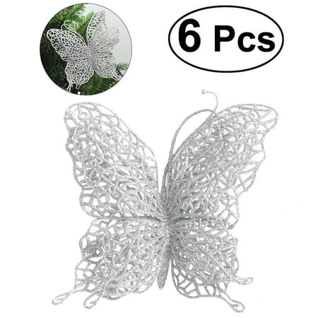 6Pcs Christmas Butterfly 3