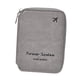 thumbnail image 5 of Funda protectora ligera para pasaporte, ideal para viajes, desplazamientos y compras. Gris, 5 of 8