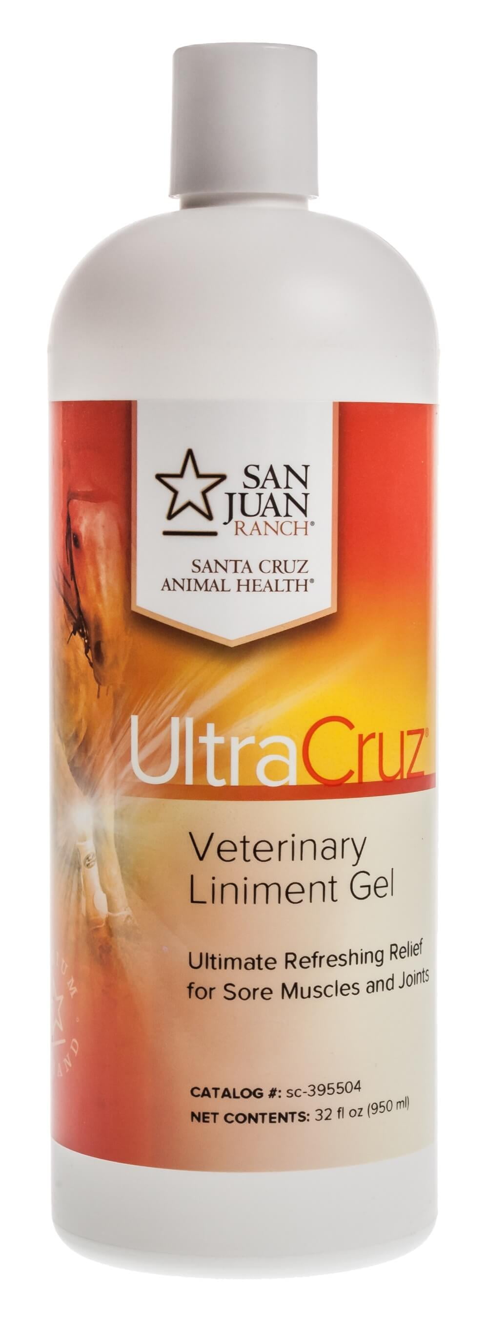 UltraCruz Horse Veterinary Liniment Gel, 32 oz.