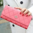 thumbnail image 2 of VISLAND Wallet Of Women Quilted Crown Clutch Long Purse Faux Leather Wallet Card Holder Handbag, 2 of 3