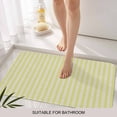 thumbnail image 3 of Yellow Striped Door Mat&nbsp;Indoor Outdoor Entrance, Non Slip Rug for Kitchen Bathroom Entryway Rug, Modern Simple Farmhouse Beige Vintage Washable Doormat Floor Mat for Office Home Decor 24x36 Inch, 3 of 8