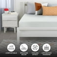 thumbnail image 3 of ViscoLogic Canadian Elite Plus 8 Inch Full Mattress Gel Memory Foam with Cool Sleep Supportive & Pressure Relief, Medium Firm Mattress in a Box, CertiPUR-US® Certified Foam, Full/ Double Mattress, 3 of 5
