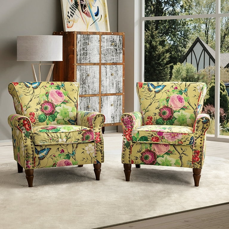 Floral sofa chair discount