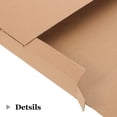 thumbnail image 3 of OULII 20Ud Caja Para Envío De Discos Vinilo Y Libros Con Construcción Rígida En Papel Kraft Ecológico, 3 of 6