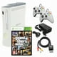 thumbnail image 1 of Microsoft Xbox 360 Console Original White with GTA V and Two Retrofam Controllers (Refurbished), 1 of 5