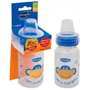 Evenflo Zoo Friends Bottle Pegable with Standard Nipple, 4 Ounce