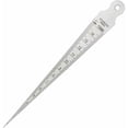 thumbnail image 1 of Wedge Probe Hole Space Taper Gauge Stainless Steel Welding Ruler Inspection Taper Gauge Imperial Measuring Tool, 1 of 5