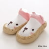 Cotton Warm Rubber Sole Comfortable And Soft Soft Sole Socks Toddler Shoes Leather Socks Baby Shoes WHITE 12CM