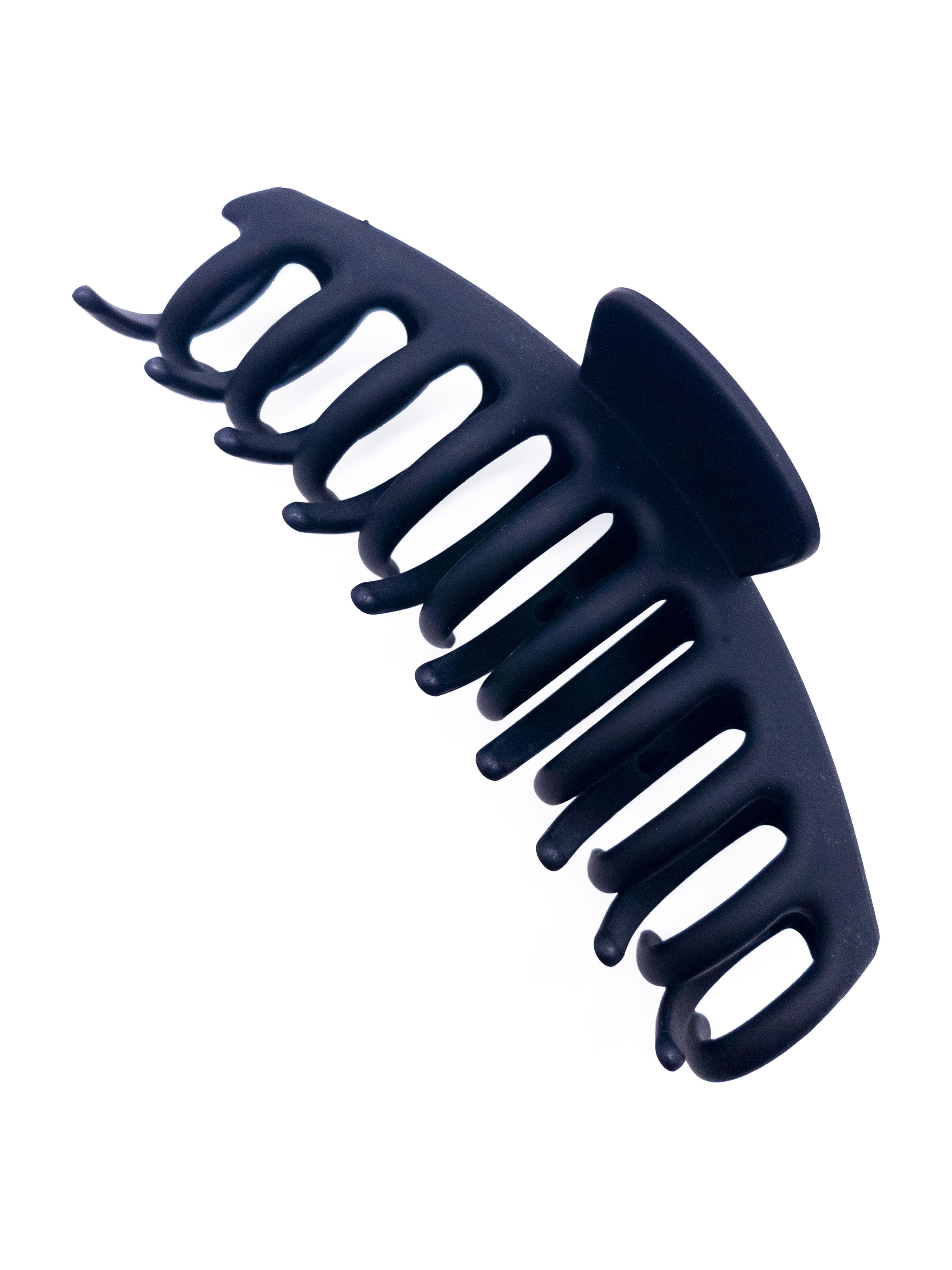 Time and Tru Women's Hair Claw Clip 2-Pack, Black