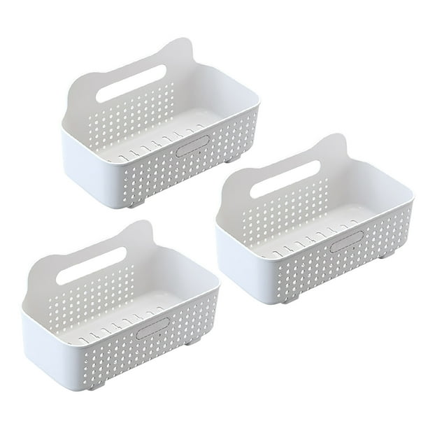 Cesta organizadora de ducha de plástico para baño, sin necesidad de taladrar, estante de almacenamiento de pared para portacepillos de dientes de cocina, organizador de ducha adhesivo para artículos