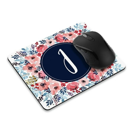 WIRESTER 8.66x7.08 in Rectangle Mouse Pad with Non-Slip Rubber Base for Computers  Laptop  Office & Home - Watercolor Flower J price history on PriceWatchPro