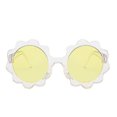 thumbnail image 2 of Kmbangi Lunettes de Soleil de Plage pour Enfants, Forme de Fleur Ronde Protection UV400, 2 of 9
