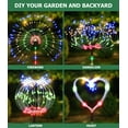 thumbnail image 3 of Solar smoke Lanterns Courtyard dandelion garden lawn lights outdoor waterproof led atmosphere full Sky decorative lights, 3 of 7