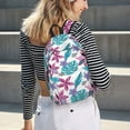 thumbnail image 5 of Disketp Hawaiian Style print Canvas Backpack Lightweight Travel Daypack Student Rucksack Laptop Backpack-Small, 5 of 5