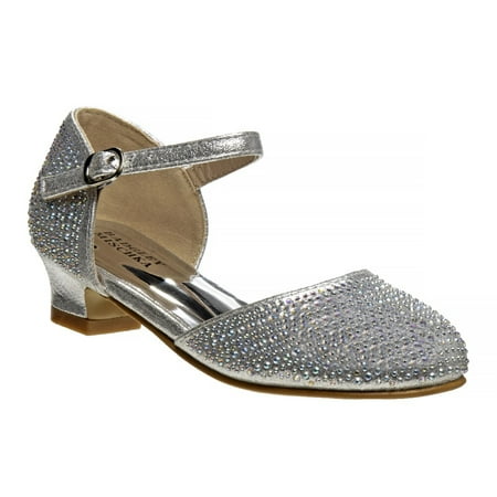 Badgley Mischka Dress Heel Sandals - Silver, 13