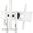 thumbnail image 2 of ONKRON Tilting Adapter Panel for Mobile TV Stand Rolling TV Carts up to 10 Degrees ATL1881 Black, 2 of 5
