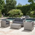 thumbnail image 3 of Puerta Wicker 4 Piece Patio Conversation Set and Cover, 3 of 11