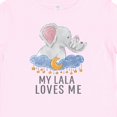 thumbnail image 4 of Inktastic I Love My Lala Elephant Family Boys or Girls Baby T-Shirt, 4 of 5