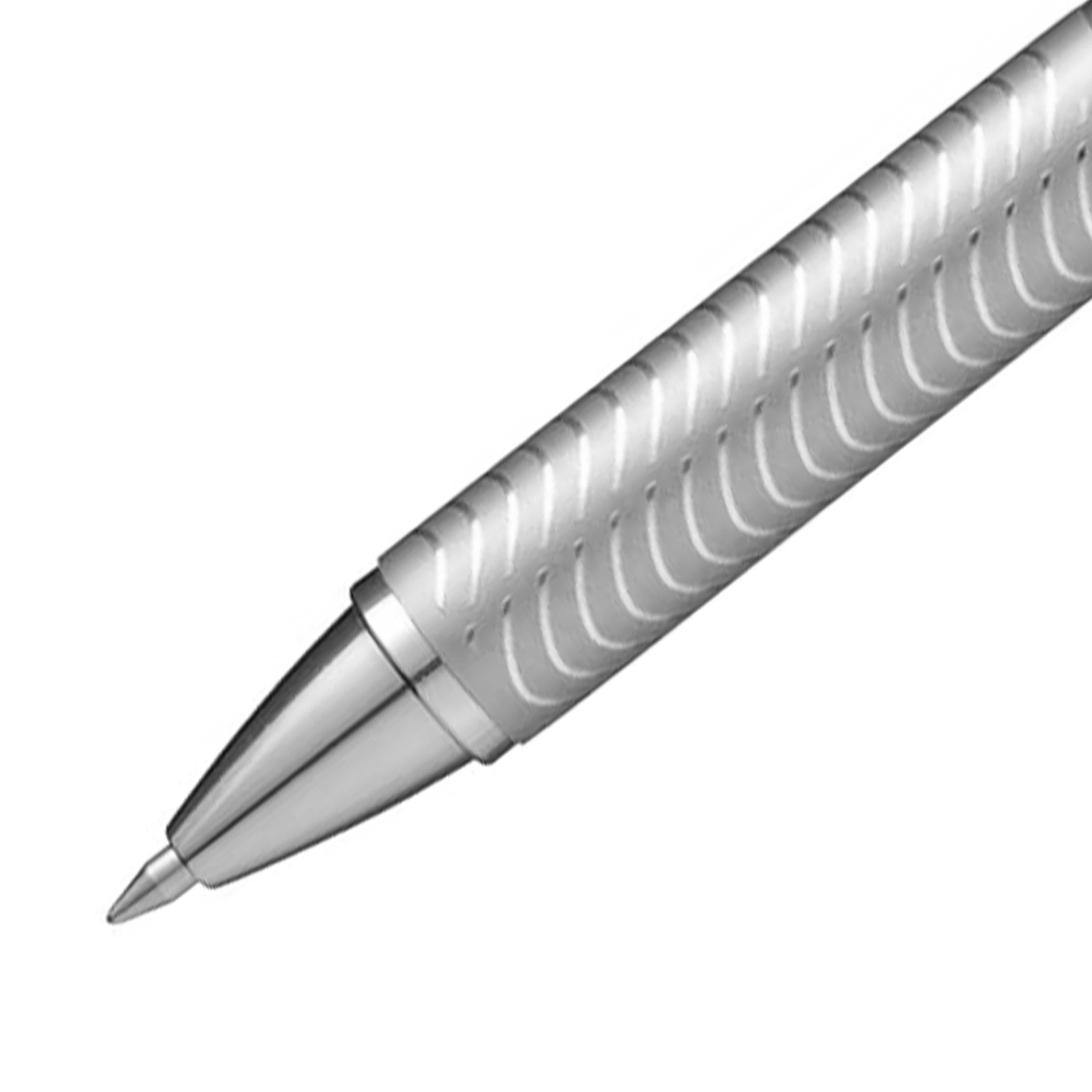 Pentel Energel Sterling BL407 Retractable Rollerball Pen - Sky Blue Barrel - Black Ink