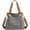 Grey, variant on Women's Canvas Tote Handbags Vintage Casual Shoulder Work Bag Crossbody Purses