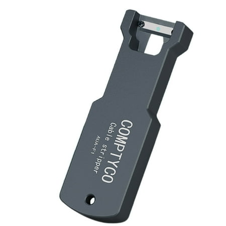 

-F1 Optical Fiber Cable Stripper 8.5mm Cable Sheath Slitter Longitudinal Stripper Cable Jacket Cutter Tools Black