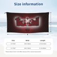 thumbnail image 7 of Tool Band Microfiber Lightweight Beach Towel Sand Free Quick Dry Absorbent Thin Compact Towels for Swimming Pool Camping Beach Accessories, 7 of 7