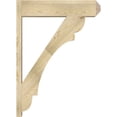 thumbnail image 3 of Ekena Millwork 8"W x 32"D x 44"H Olympic Rough Sawn Craftsman Outlooker, Douglas Fir, 3 of 4