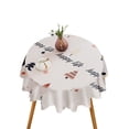 thumbnail image 1 of Christmas Table Mat Oil-proof Waterproof Heat Insulation Tear Resistant Christmas Tree Nordic Home Tablecloth Ins Style for Dining Room, 1 of 8