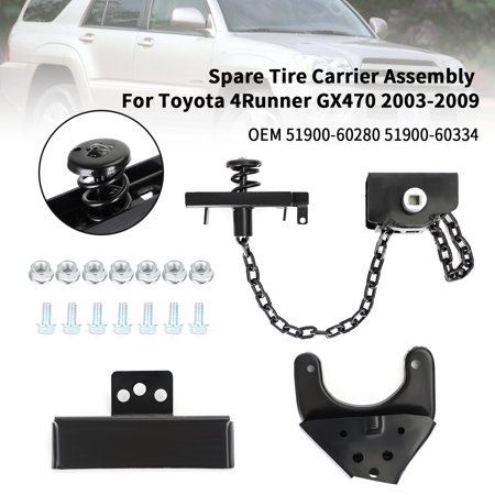 Mad Hornets Spare Tire Carrier Assembly 51900-60280 For Toyota 4Runner GX470 2003-2009