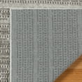 thumbnail image 6 of Gertmenian Missha Dario Modern/Contemporary Striped Dark Gray Indoor Area Rug, 2x6 Runner, 6 of 9
