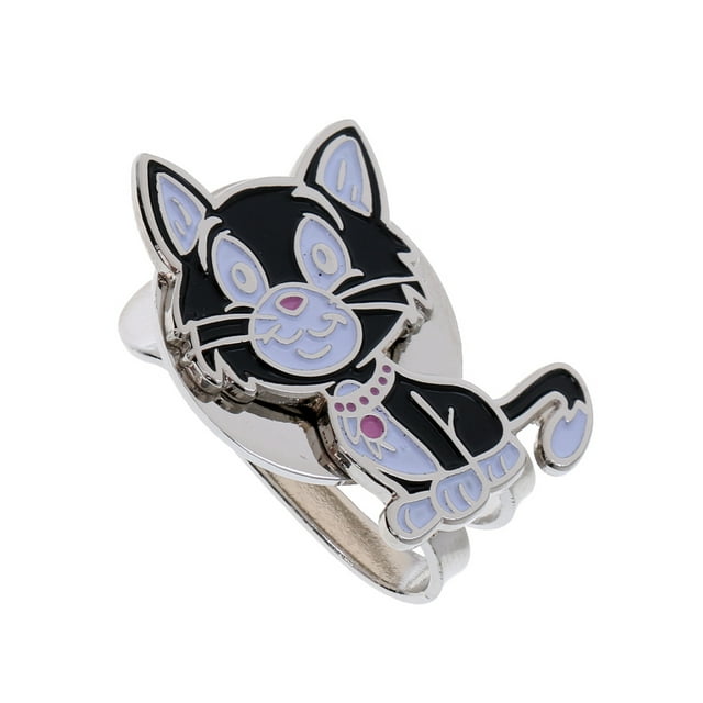 Cute Cat Metal Golf Ball Marker Hat Clip Golf Accessory Golfer Gift