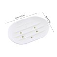 thumbnail image 3 of Silicone Soap Bowl With Drainage Holes Non Slide Elliptical Soap Container For Bathroom And Shower Use, 3 of 6