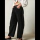 thumbnail image 4 of Pantalones Vaqueros Vintage de Cintura Baja, Elásticos, Estilo Boyfriend, de Pierna y con Realce de Glúteos para Mujer. Negro M, 4 of 7